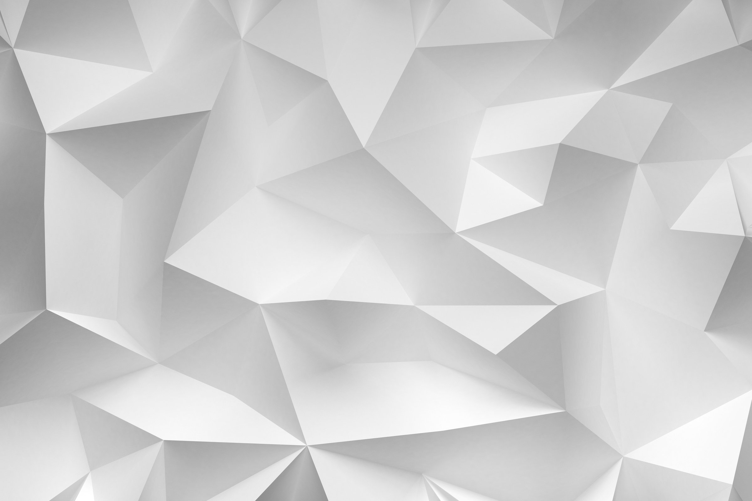 White geometric background